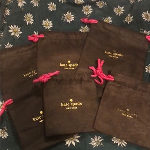 Kate spade dust bag 6 pack